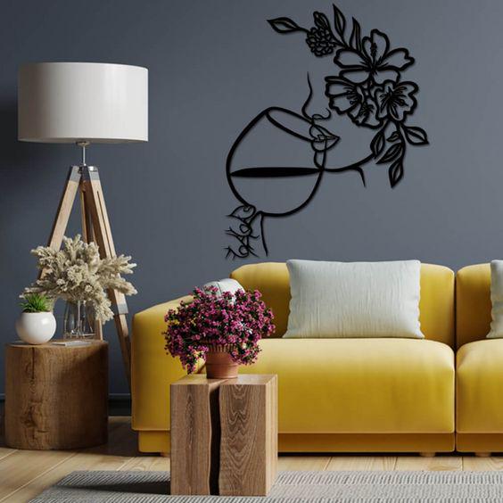 Картина панно деревянная GreenDecor 70х56 см