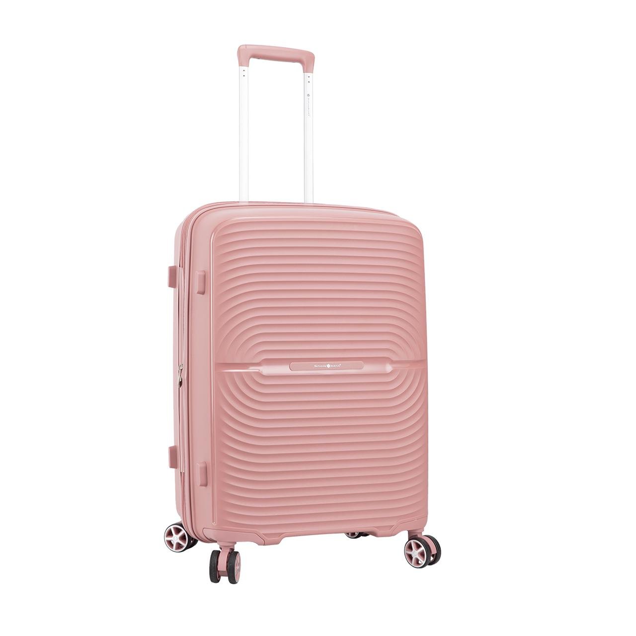 Валіза середня Snowball 40903 поліпропілен M Рожеве золото - фото 2 Валіза середня Snowball 40903 поліпропілен M Рожеве золото - фото 2