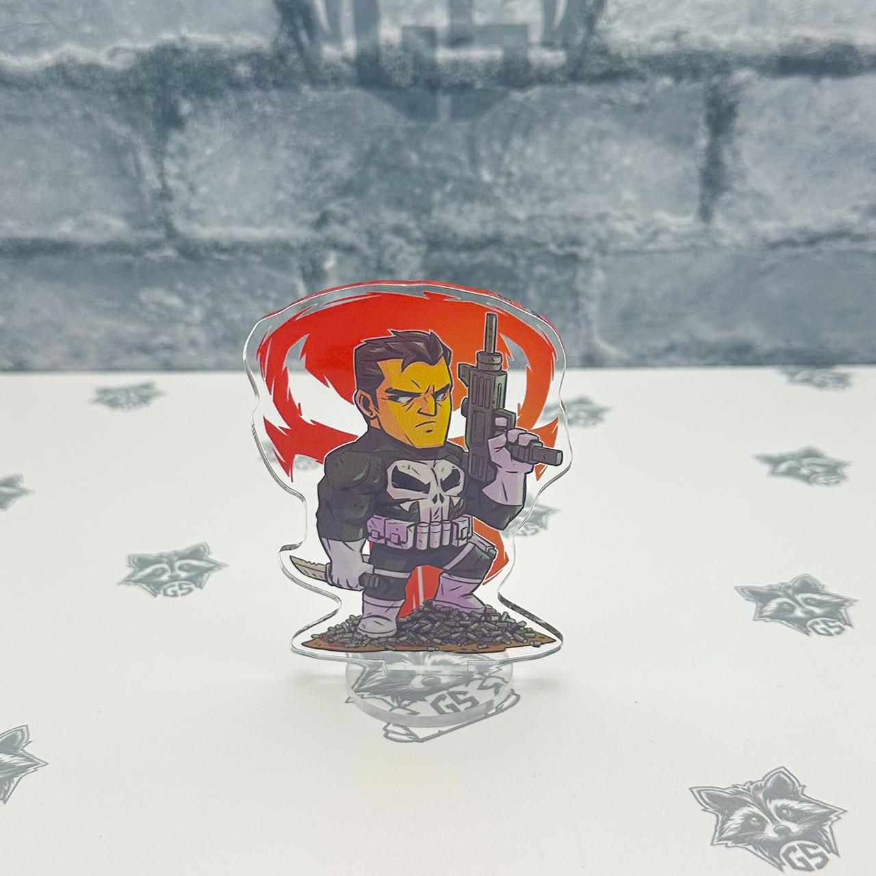 Фигурка коллекционная акриловая Chibi The Punisher 10 см (2379306226)