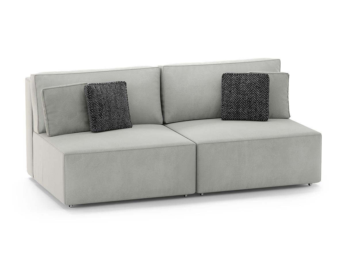 Диван прямой Loft 3 200х100х80 см Серый (Арт.2009) - фото 2