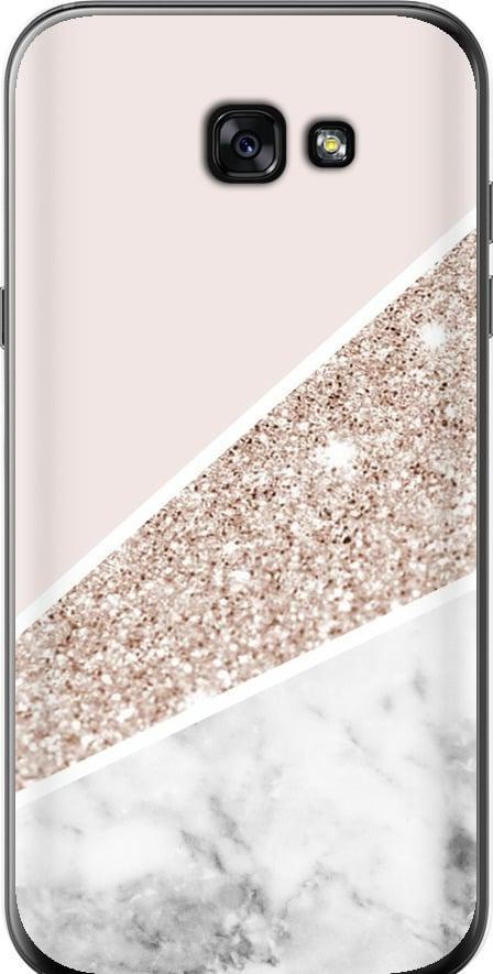 Чехол на Samsung Galaxy A7 (2017) Пастельный мрамор (4342t-445-42517)
