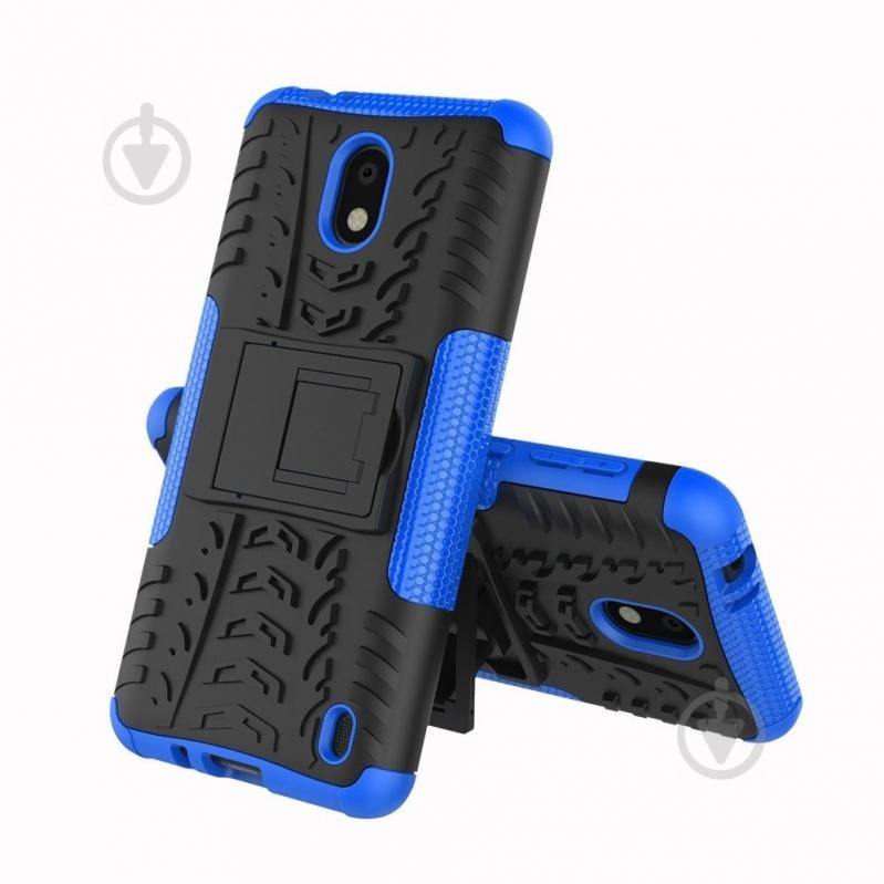Чехол Armor Case для Nokia 2 Синий (hub_FXVL36483)