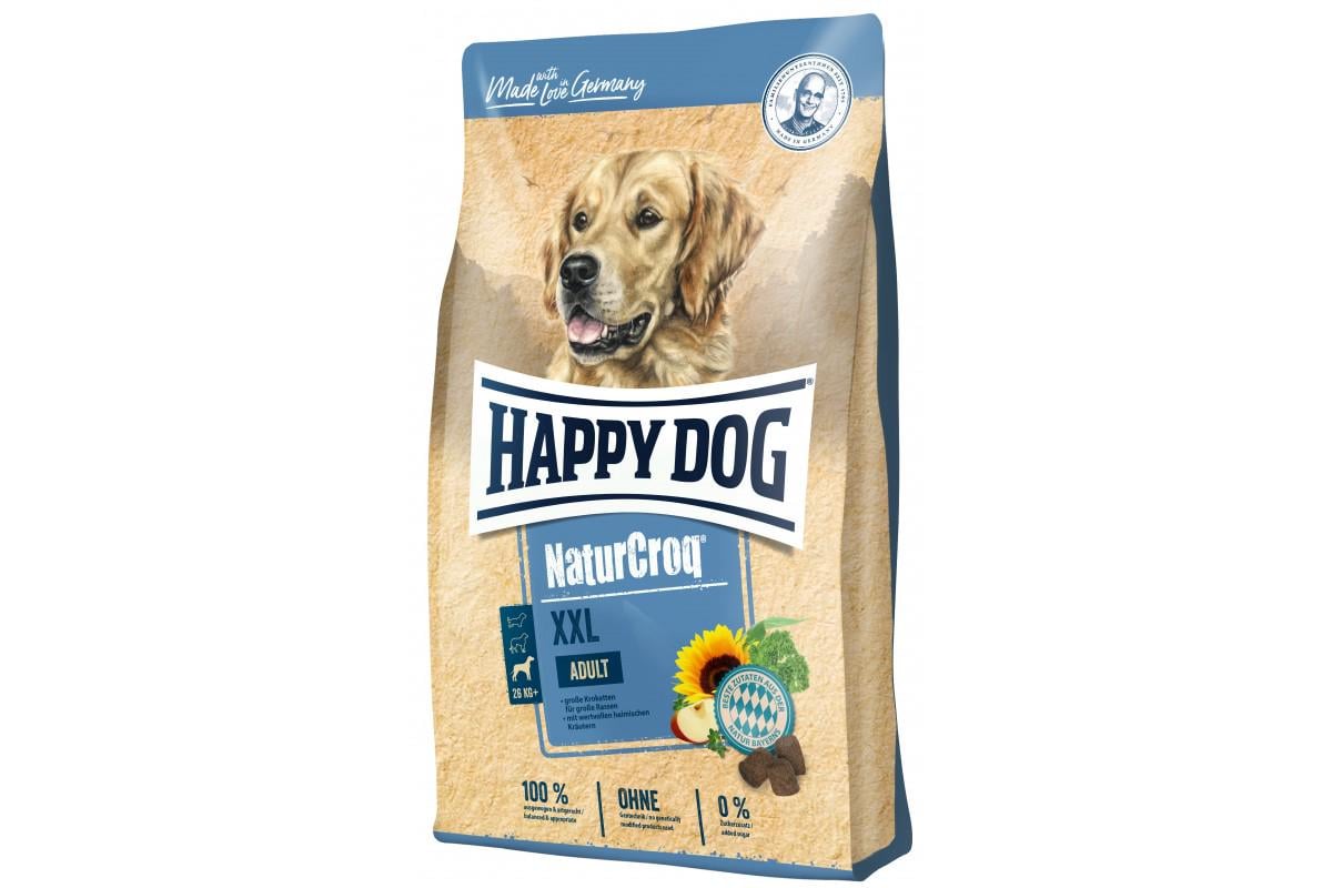 Корм Happy Dog Natur Croq XXL для собак великих та гігантських порід 15 кг