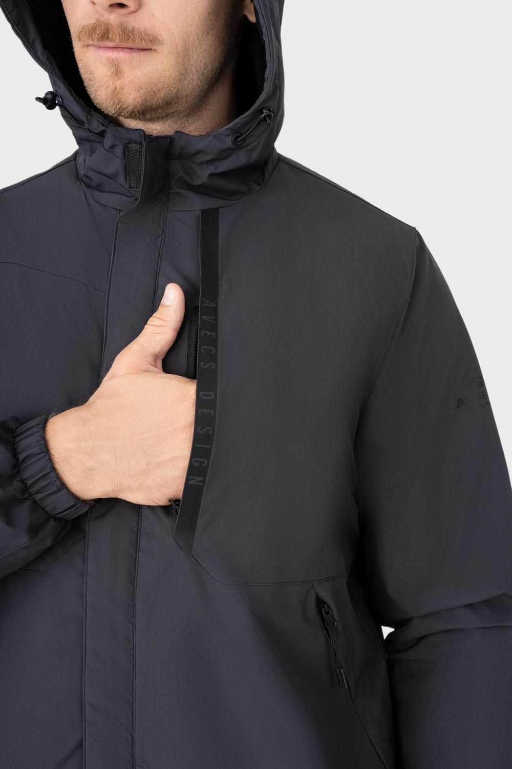 Ветровка Avecs 50416/17-M Темно-серый - фото 6 Ветровка Avecs 50416/17-M Темно-серый - фото 6