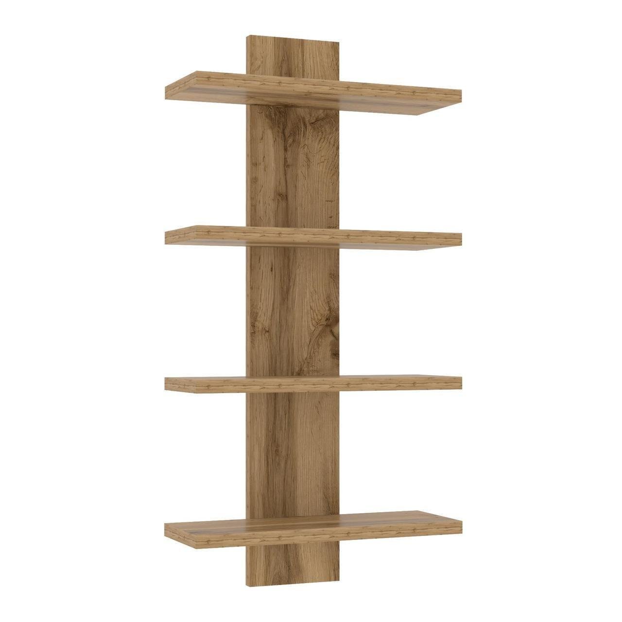 Полка навесная Kontinent PN-5 35х14х70 см Дуб Аппалачи (59153161) - фото 1 Полка навесная Kontinent PN-5 35х14х70 см Дуб Аппалачи (59153161) - фото 1