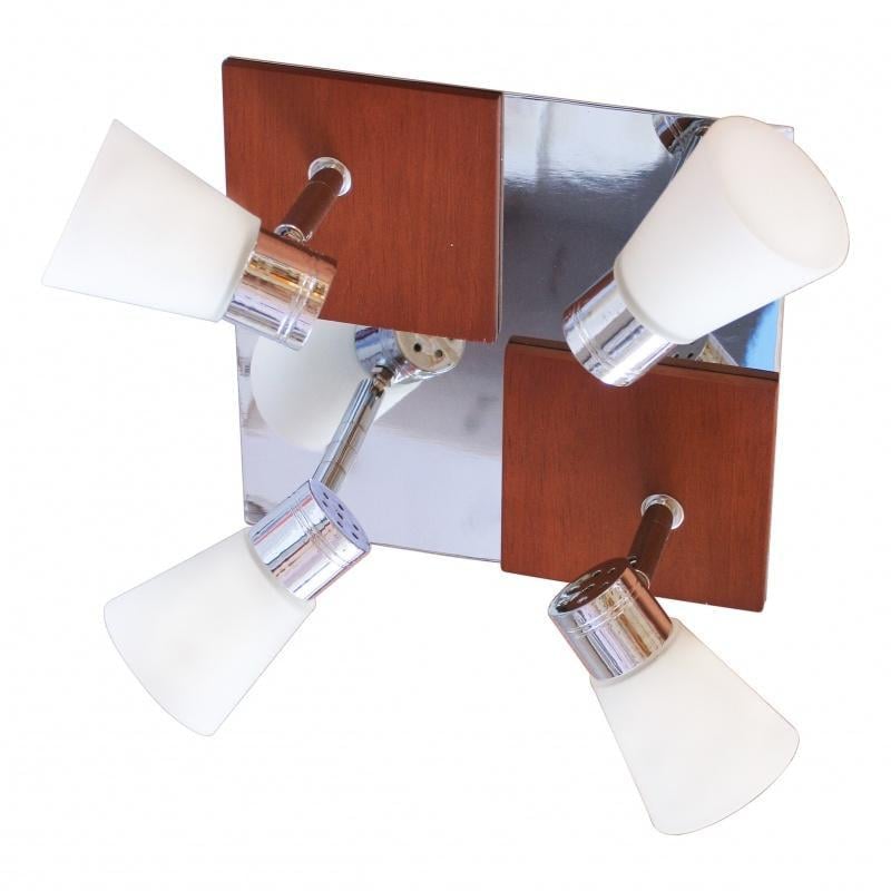 Светильник настенно-потолочный спот поворотный накладной Brille HTL-114/4 G9