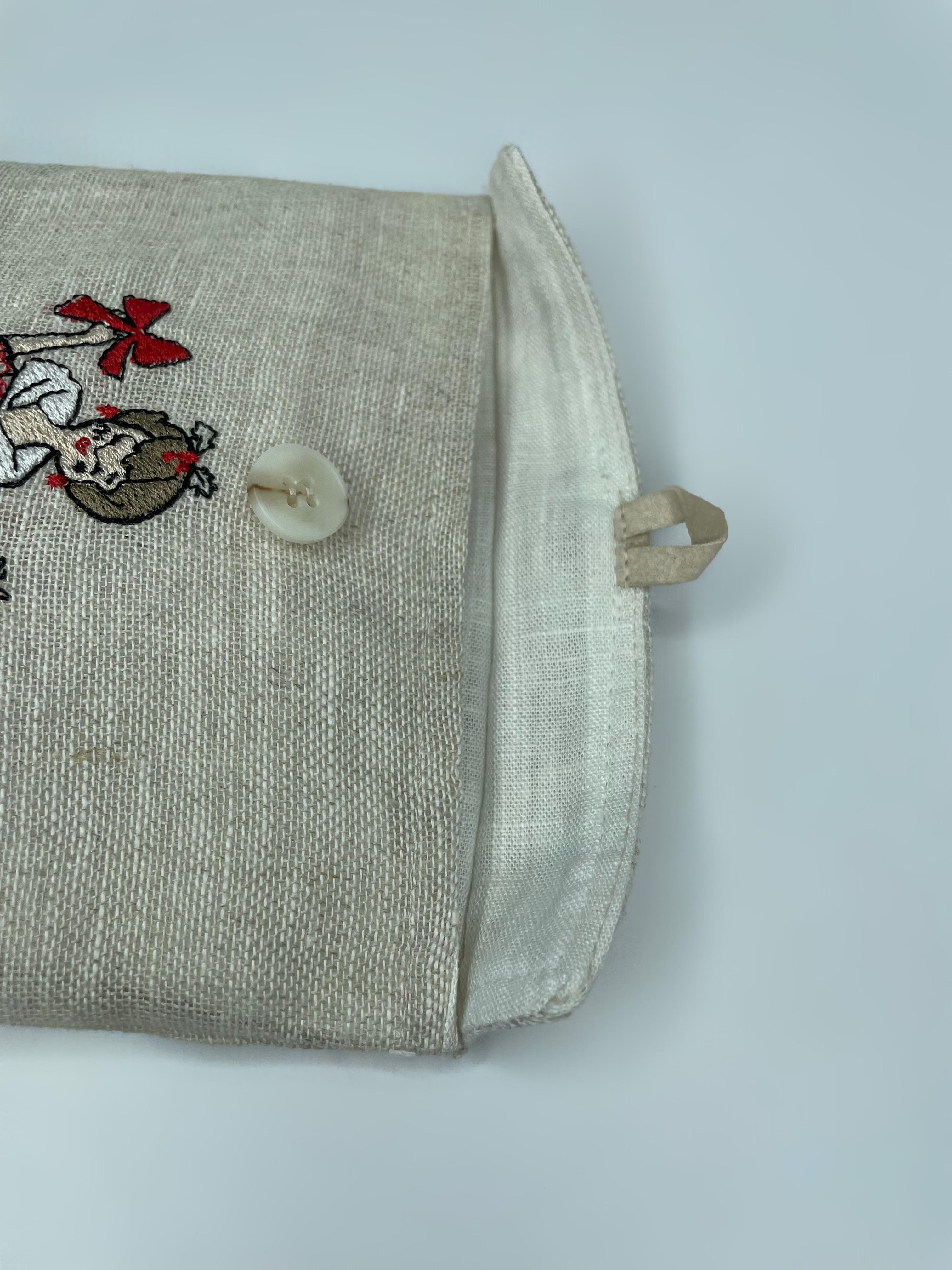 Подарочный мешочек с вышивкой Девочка с венчиком 15х20 см (30837163) - фото 3 Подарочный мешочек с вышивкой Девочка с венчиком 15х20 см (30837163) - фото 3