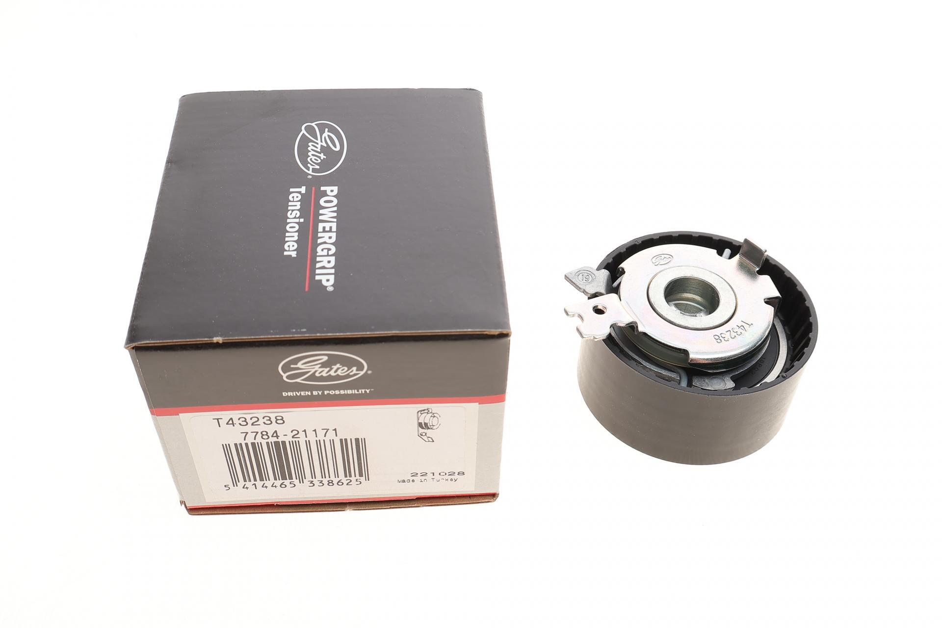 Ролик ГРМ GATES T43238 Renault Kangoo 1.6 натяжний 65.5x32 мм