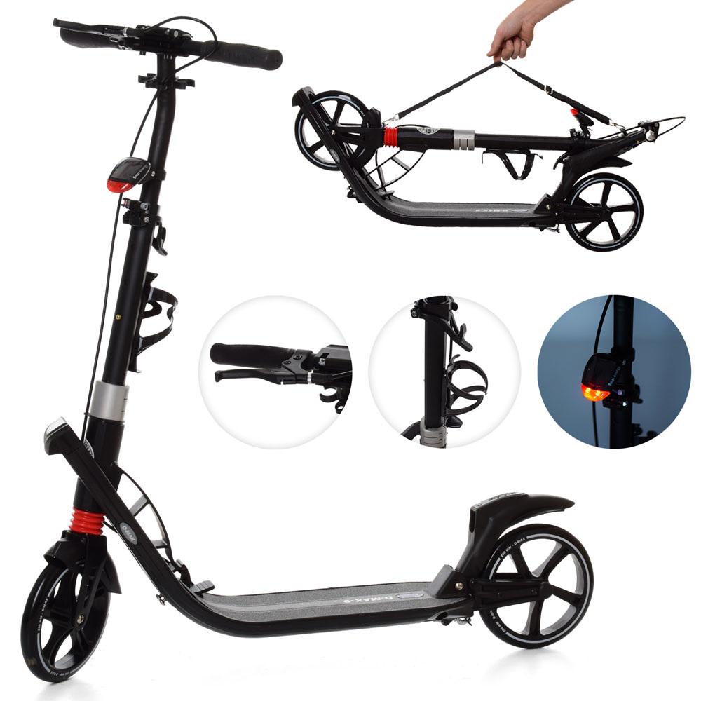 Самокат iTrike SR 2-015-4-B Черный - фото 2 Самокат iTrike SR 2-015-4-B Черный - фото 2