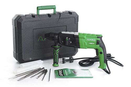 Перфоратор прямий APRO 1050H SDS+ в кейсі (8746) - фото 4 Перфоратор прямий APRO 1050H SDS+ в кейсі (8746) - фото 4