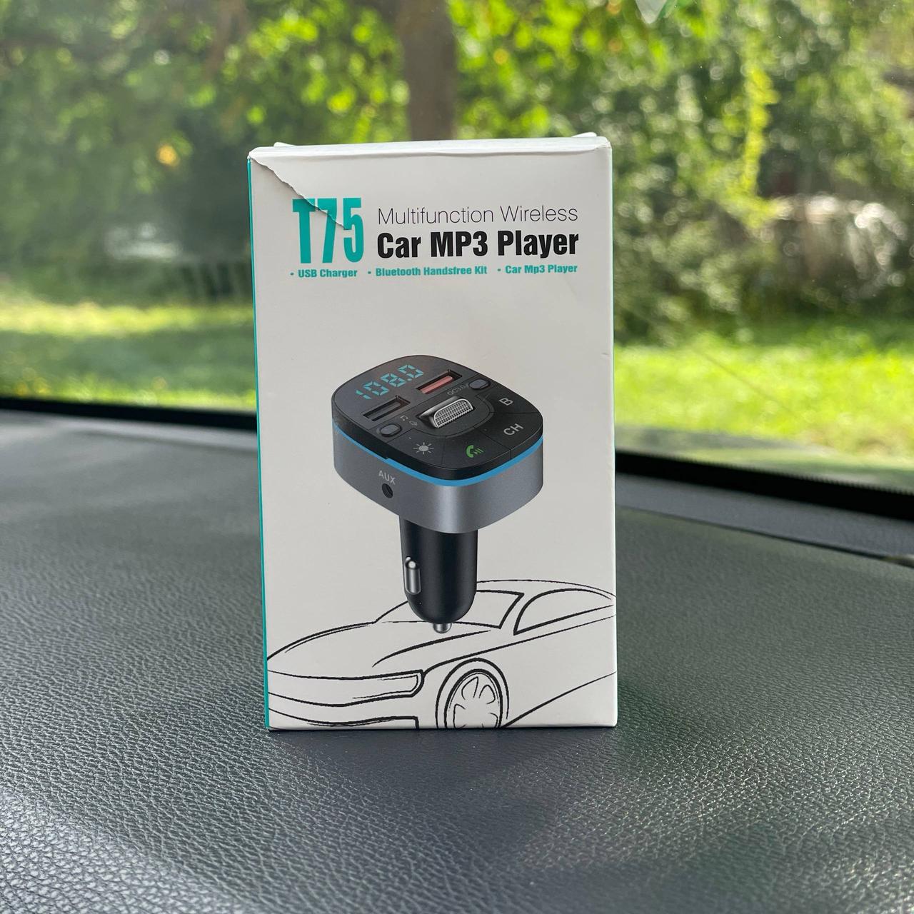 Модулятор автомобільний FM з bluetooth для авто 3в1 aux з вольтметром Mp3 - фото 9