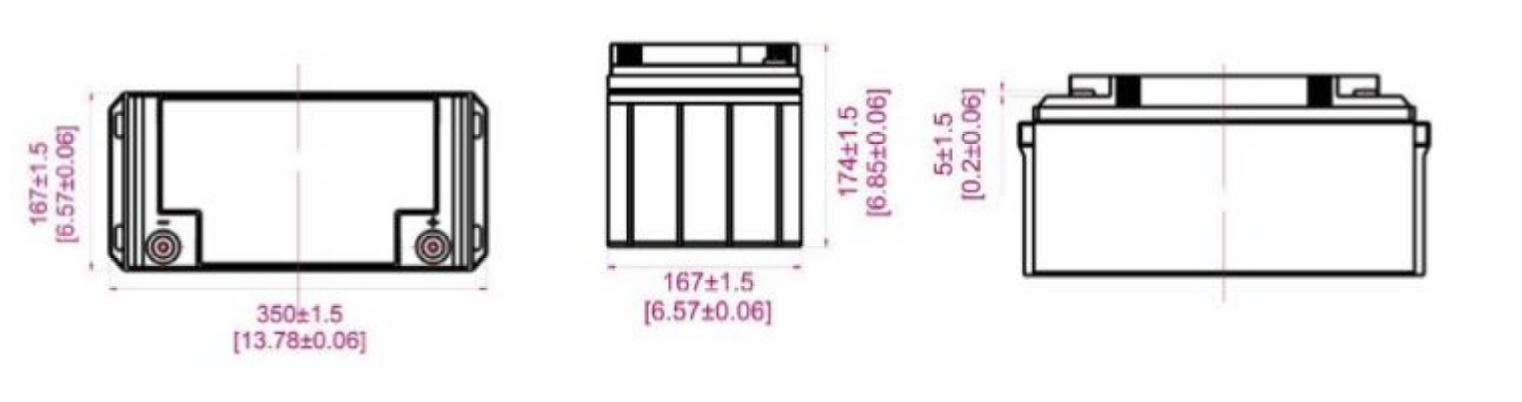 Акумулятор YiğitAku 65 Ah 12 V (00650001AE) - фото 3