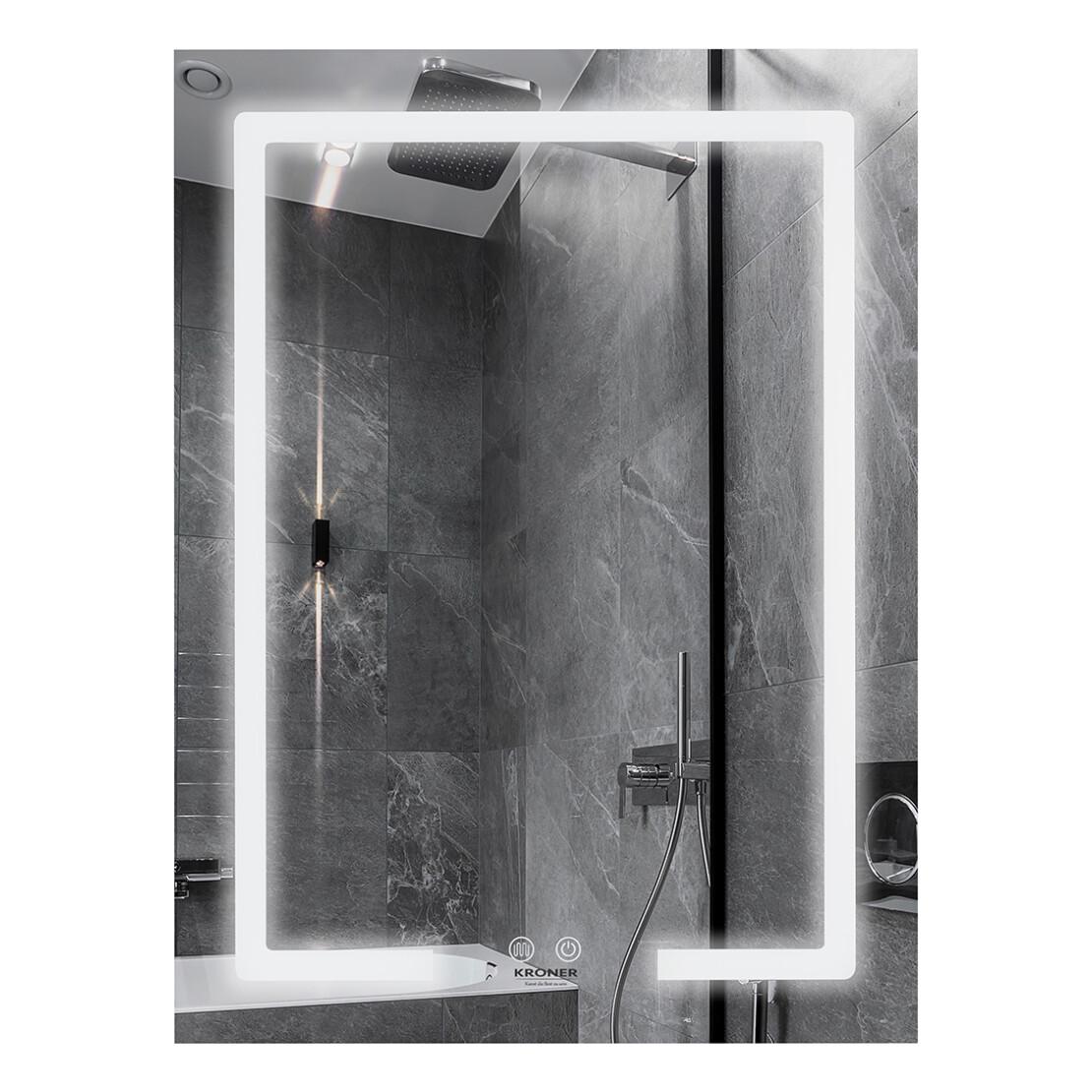 Зеркало Kroner KRP Spiegel VR2-5080 с LED-подсветкой (CV035333)