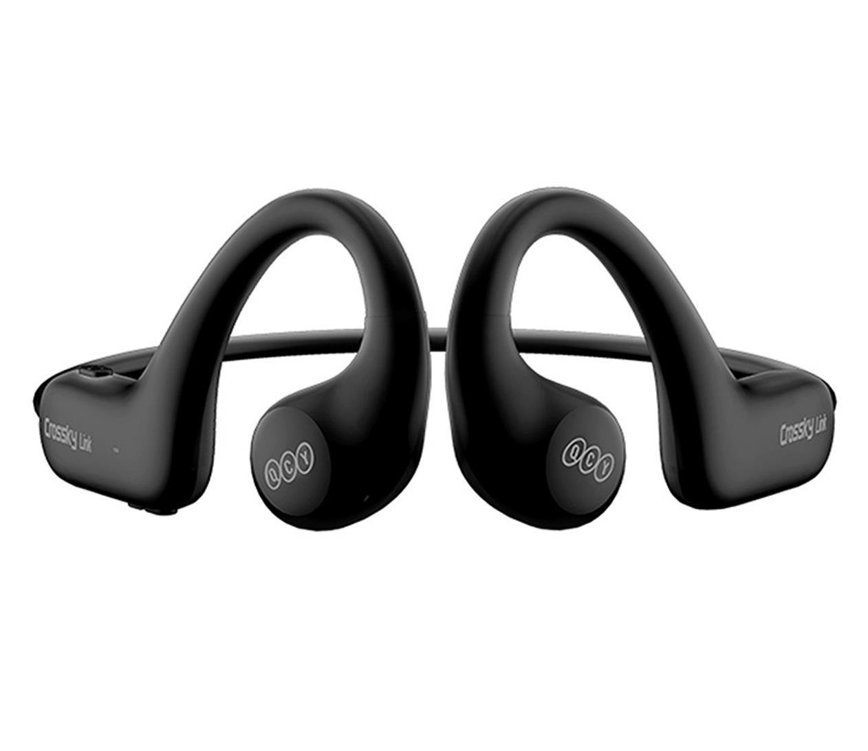 Навушники з мікрофоном QCY T22 Crossky Link Midnight Black - фото 4