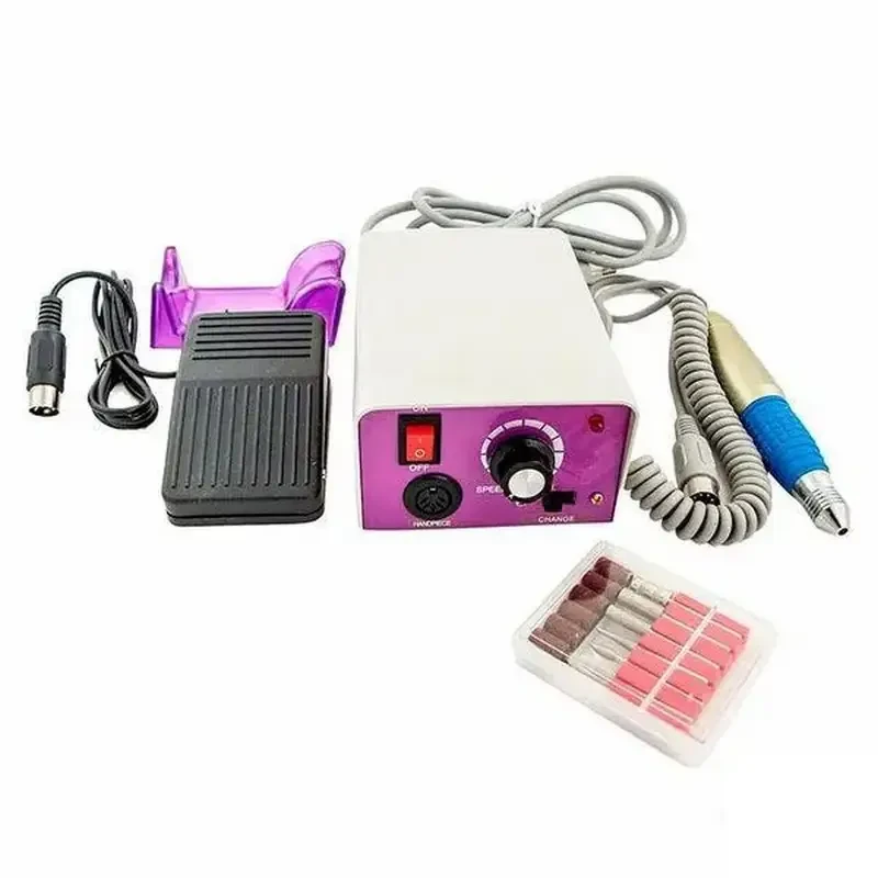 Фрезер для маникюра/педикюра Lina Mercedes 25000 DM-4 с педалью 6 насадок (5286)