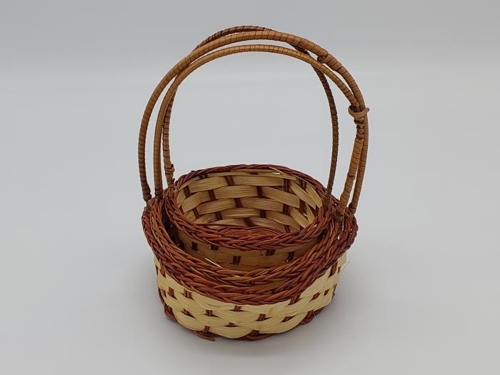 Набор корзин плетеных из лозы для флористики цветов и подарков 3 шт. (438596003) - фото 3 Набор корзин плетеных из лозы для флористики цветов и подарков 3 шт. (438596003) - фото 3