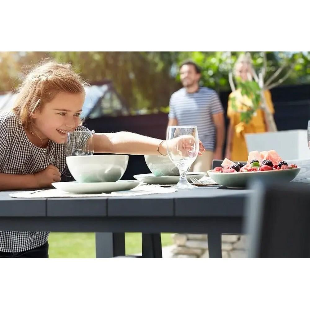 Стол садовый Keter Julie гранитный (246186) - фото 5 Стол садовый Keter Julie гранитный (246186) - фото 5