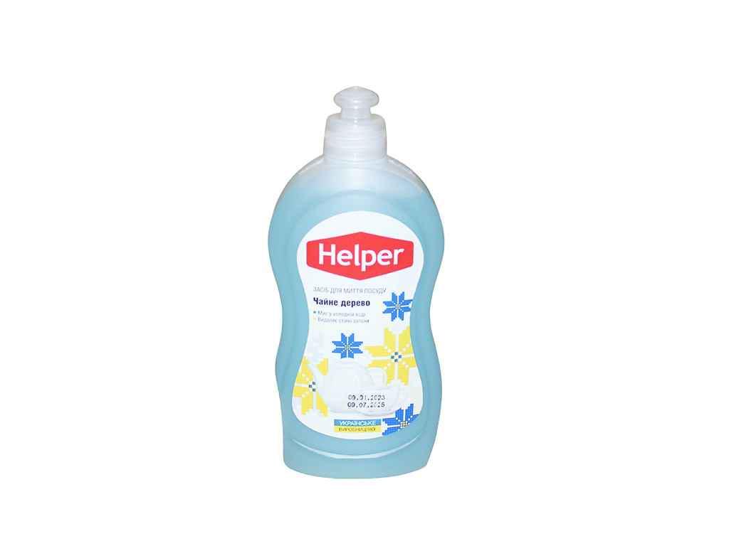 Средство для мытья посуды HELPER 495 мл Чайное дерево (905321)