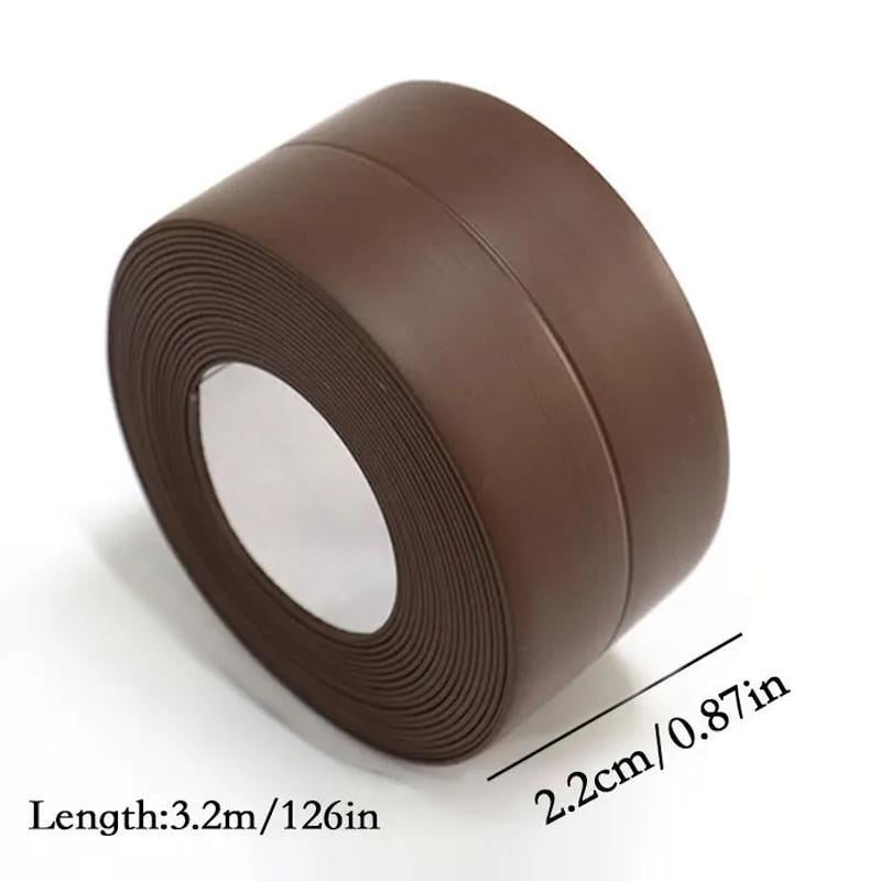 Бордюрна стрічка для ванни 2,2 см х 3,2 м 1 шт. Коричневий (2690224226) - фото 10