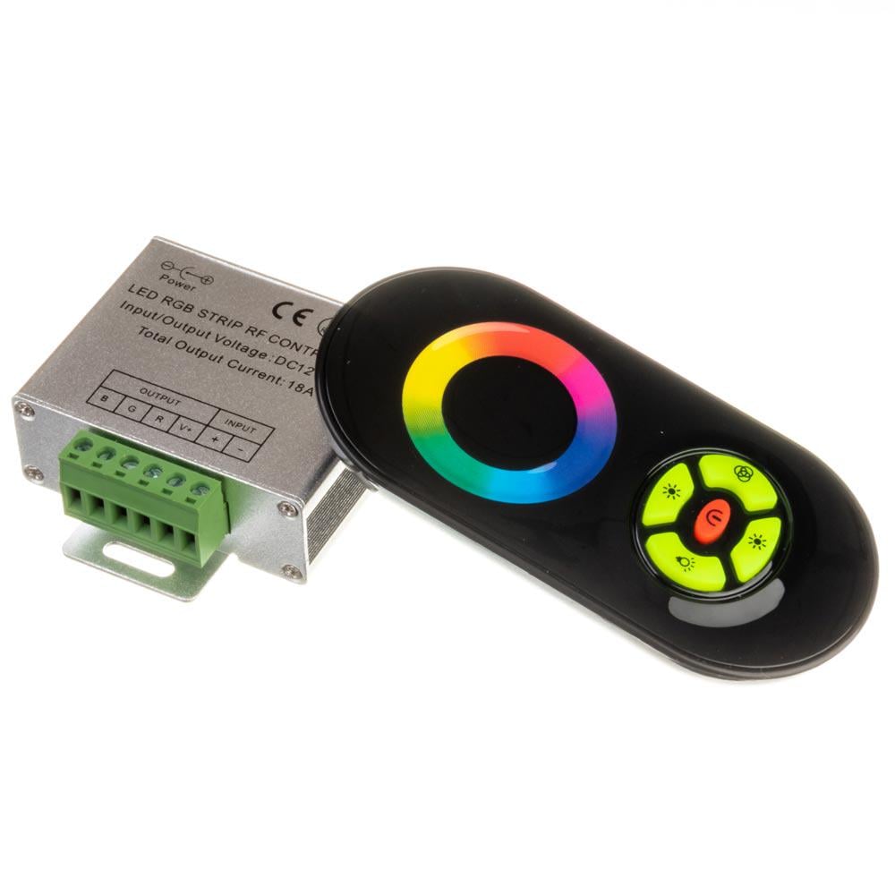 Контроллер светодиодный LED RGB 18 А 2 16 Вт Черный