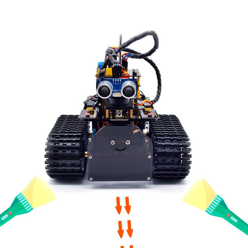 Робот Танк гусеничный с Bluetooth Keyestudio для изучения Arduino - фото 5