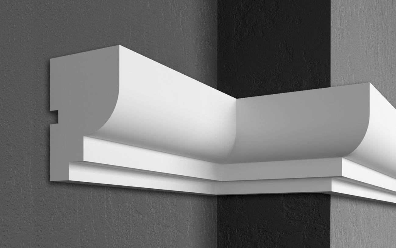 Карниз Prestige decor MC 152 без покрытия 100x70 мм 2000 мм (12370327)