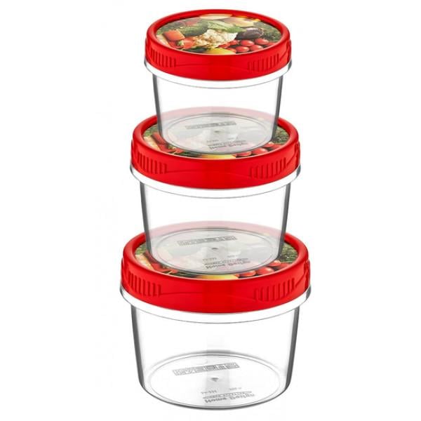 Набор контейнеров Irak Plastik Стайл 3 шт.