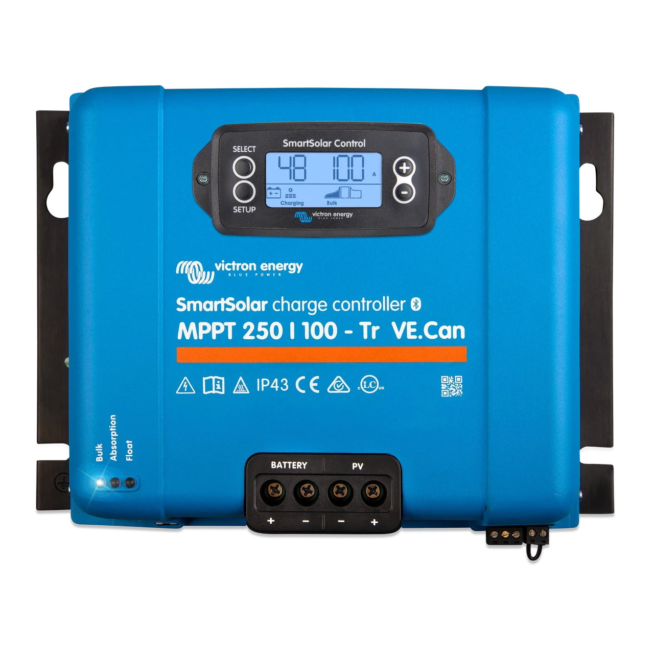 Контроллер заряда солнечный Victron Energy SmartSolar MPPT 250/100-Tr VE.Can (SCC125110412) Контроллер заряда солнечный Victron Energy SmartSolar MPPT 250/100-Tr VE.Can (SCC125110412)