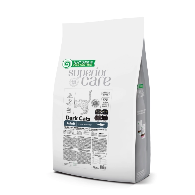 Корм сухой беззерновой для кошек Nature's Protection Superior Care Dark Cats Grain Free Herring 7 кг (NPSC47635) Корм сухой беззерновой для кошек Nature's Protection Superior Care Dark Cats Grain Free Herring 7 кг (NPSC47635)