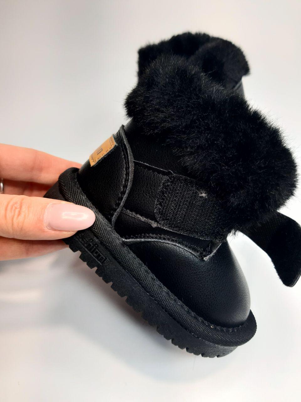 Уги детские BBT р. 23 14 см Черный (715-5) - фото 3 Уги детские BBT р. 23 14 см Черный (715-5) - фото 3