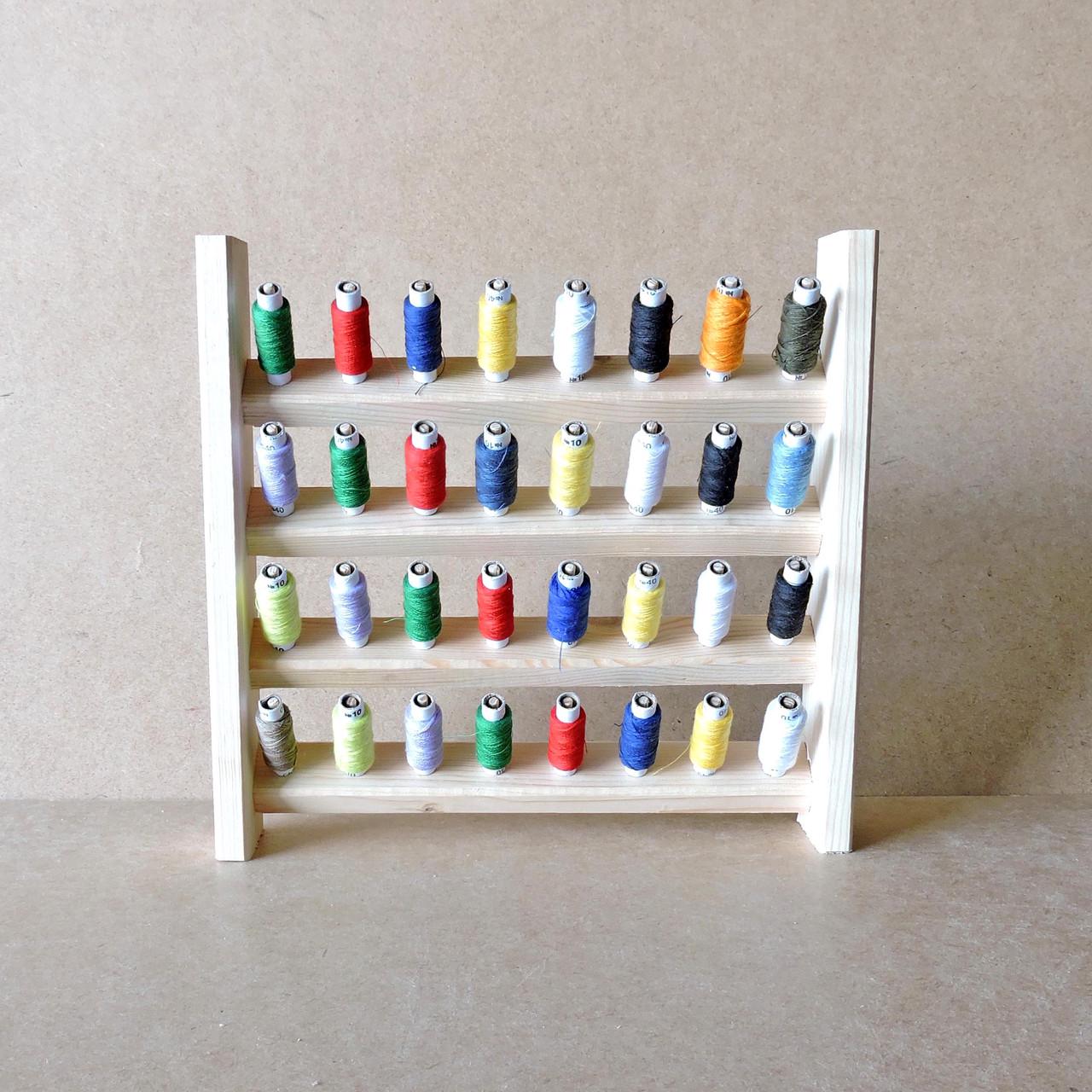 Органайзер для нитей из дерева Бархат 32 (НТК-322900)