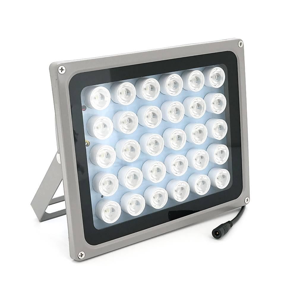 Прожектор спрямований із сутінковим датчиком 12V 24W 30LED IP66 кут огляду 60° 220х181х85 мм (36670)