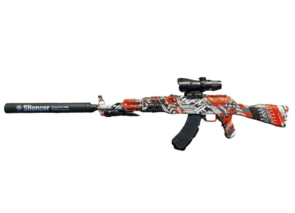 Детский автомат для гидробола на орбизах AK-47 F802B/R (F802B/R)