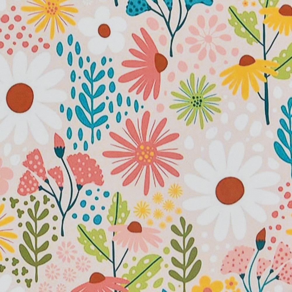 Картина по номерам Strateg Цветочная поляна бриллиантовая вышивка мозаика 50х60 см (VM-127-A-279)