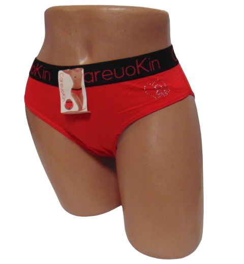Трусы женские с широкой резинкой Careuokin 6988 XL Красный (2060156621)
