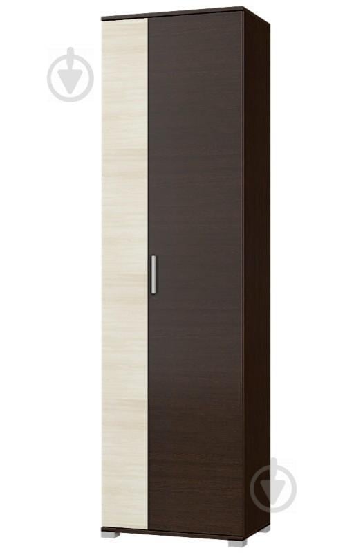 Прямой распашной шкаф Эверест Бриз ШП-2 венге дуб молочный