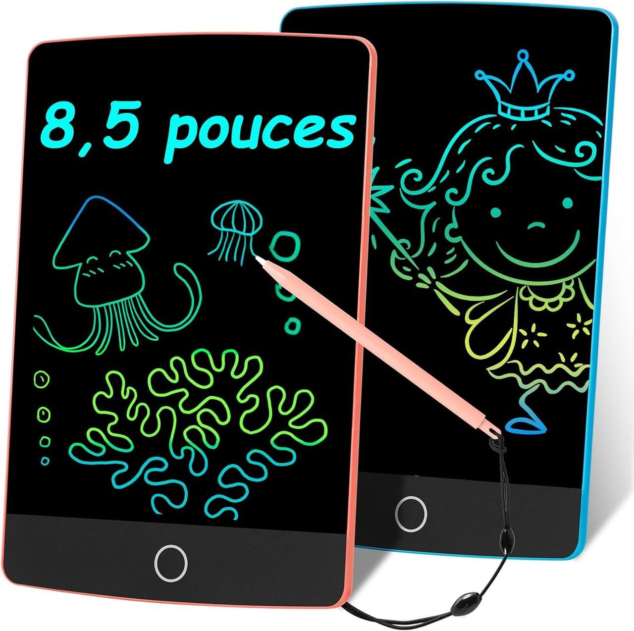 Планшет для рисования Topfree для детей 8,5" 2 шт.