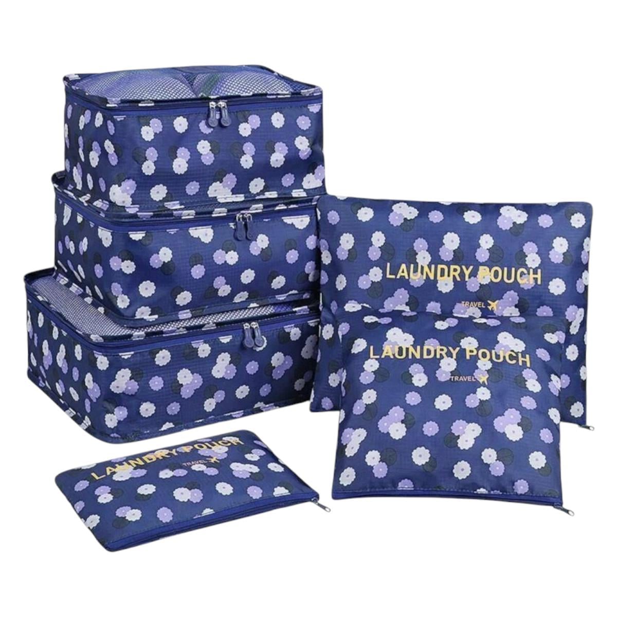 Набір сумок-органайзерів дорожніх Laundry Pouch 6 шт. 39х30х11 см (J01418)