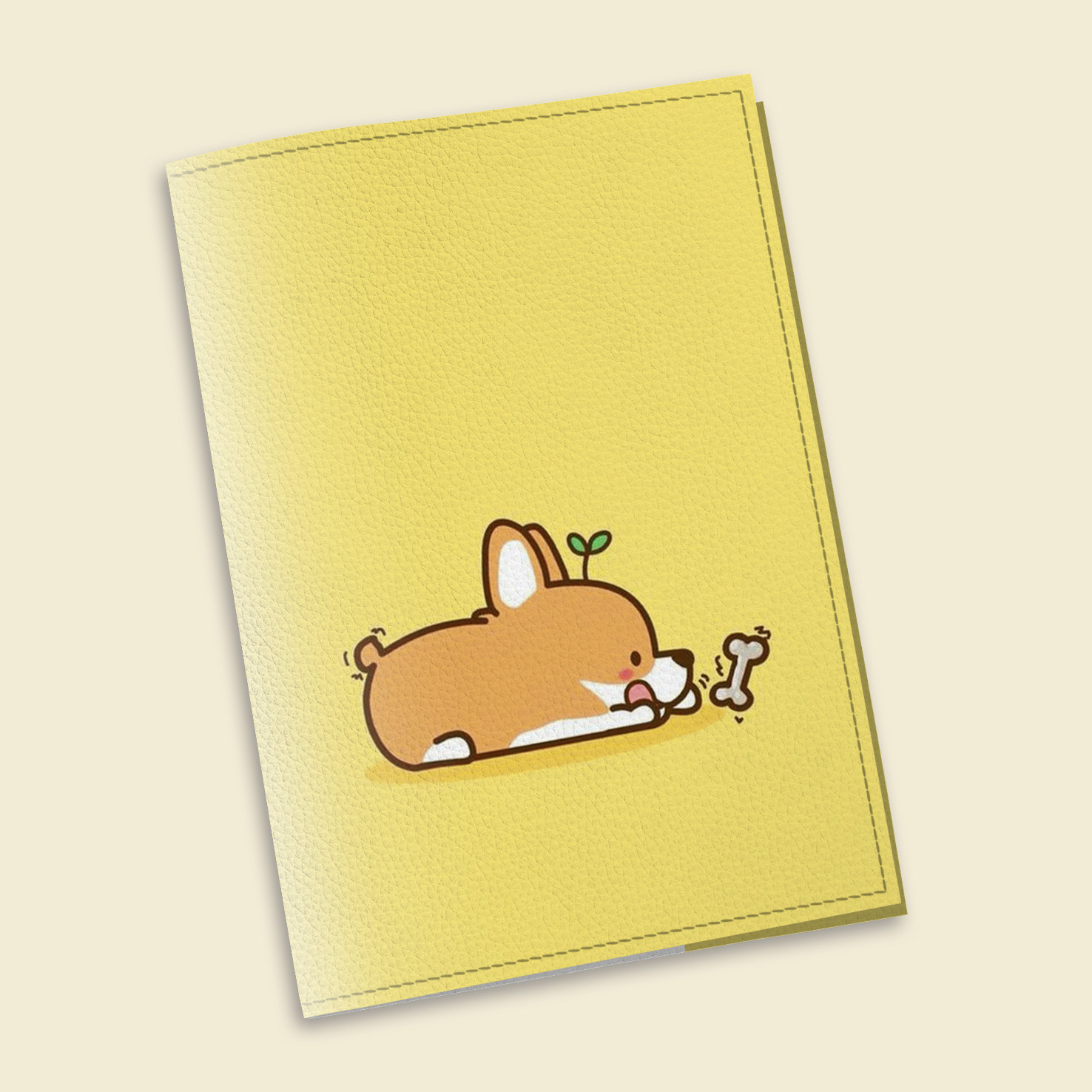 Обкладинка на паспорт Wall-style The cover Коргі 9,6x13,3 см (912089)