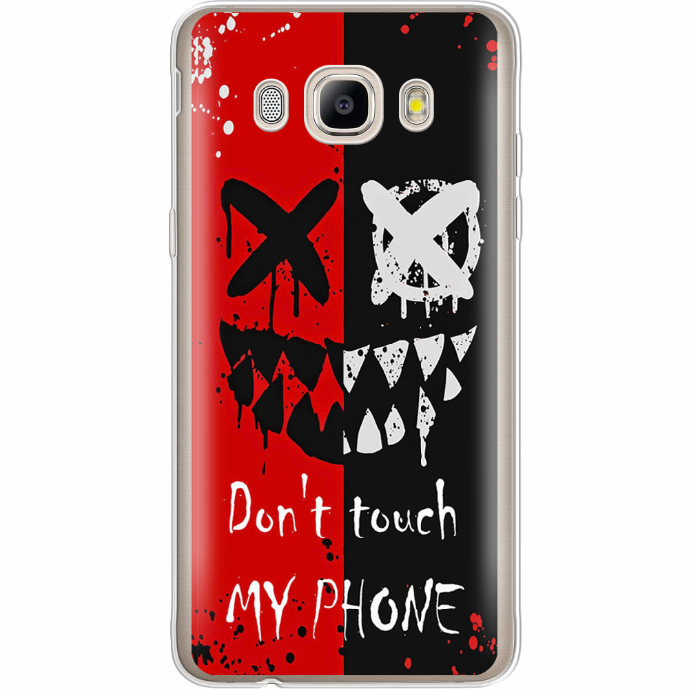 Чохол BoxFace Samsung J510 Galaxy J5 2016 Bad Smile Прозорий силікон (25137-up2468-25137)