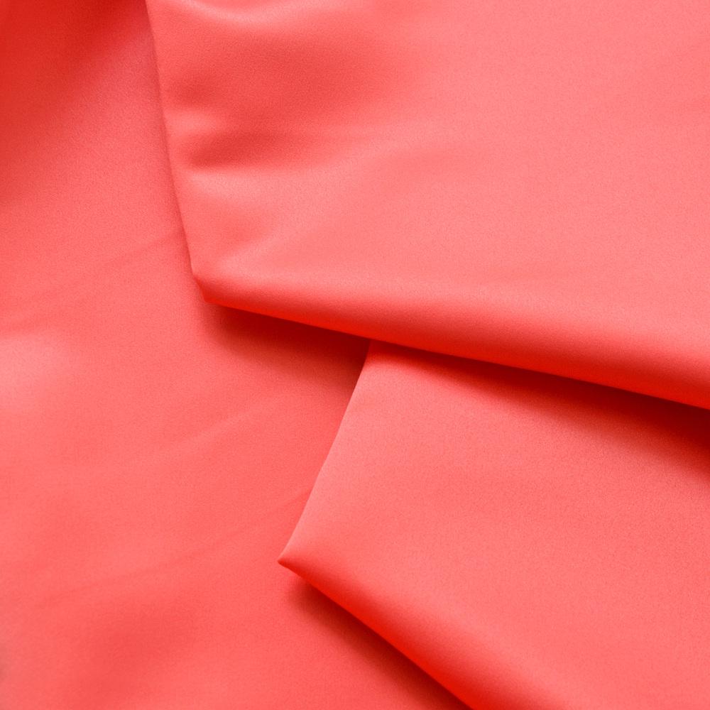 Ткань тафта свадебная корал
