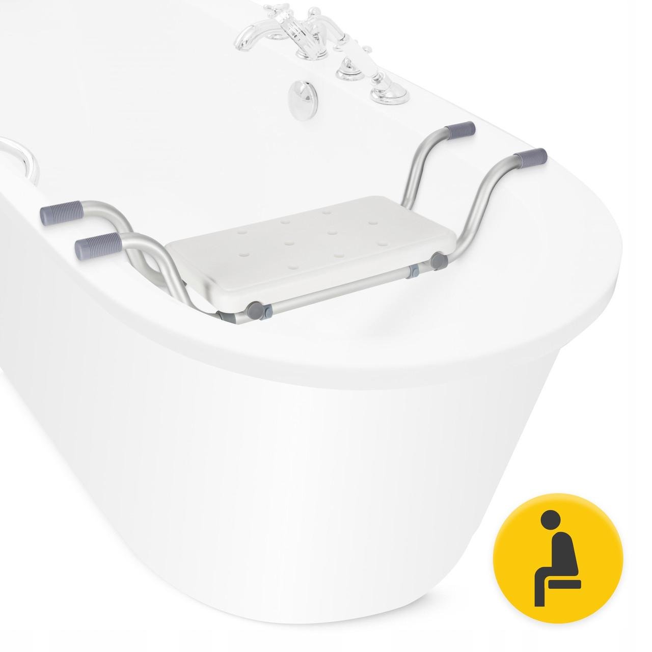 Сидіння-лава для ванної 4FIZJO регульоване White/Grey (P-5905973403436) - фото 4 Сидіння-лава для ванної 4FIZJO регульоване White/Grey (P-5905973403436) - фото 4