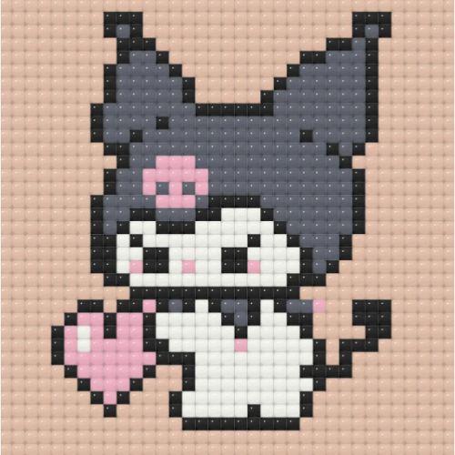 Алмазная мозаика Origami Kuromi 10х10 см (247101)