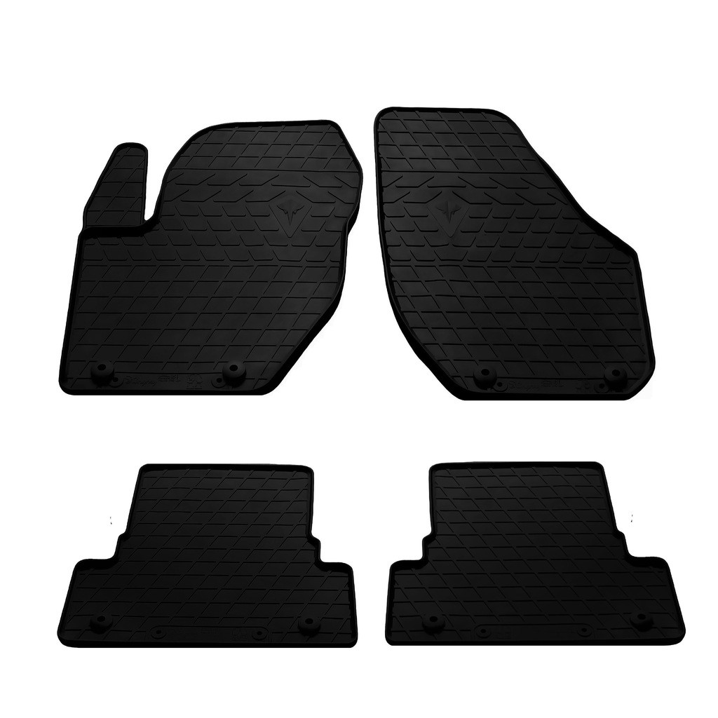 Автоковрики Stingray для Volvo V40 hatchback MV 2012- 4 шт. Черный (1545548109)