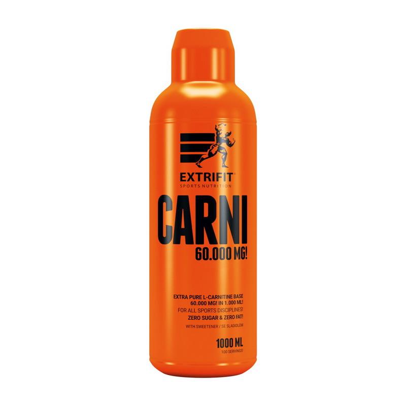 Карнитин Extrifit Carni 60 000 Liquid 1000 мл Земляника и мята (10845-01)