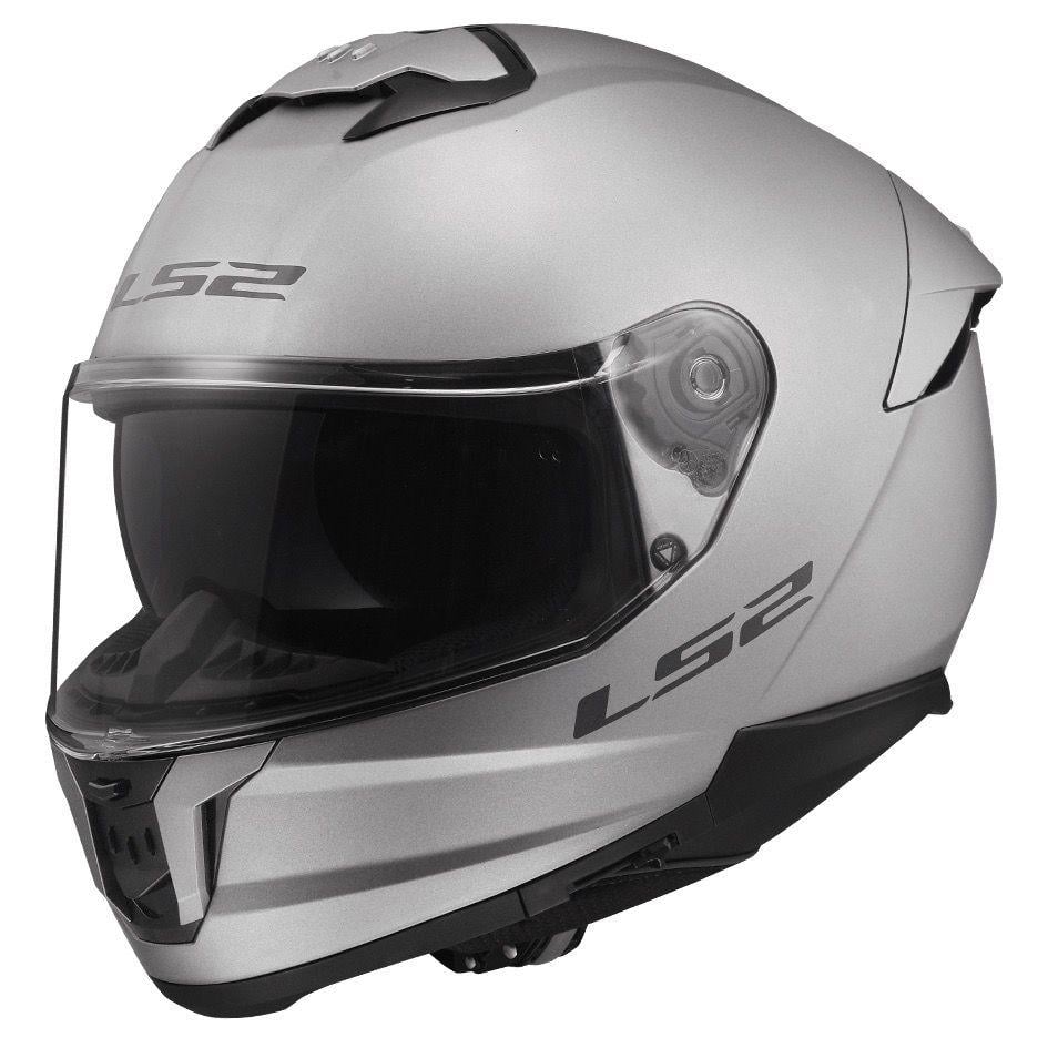 Мотошлем LS2 FF808 Stream 2 Solid L Matt Pearl/Grey (47664)