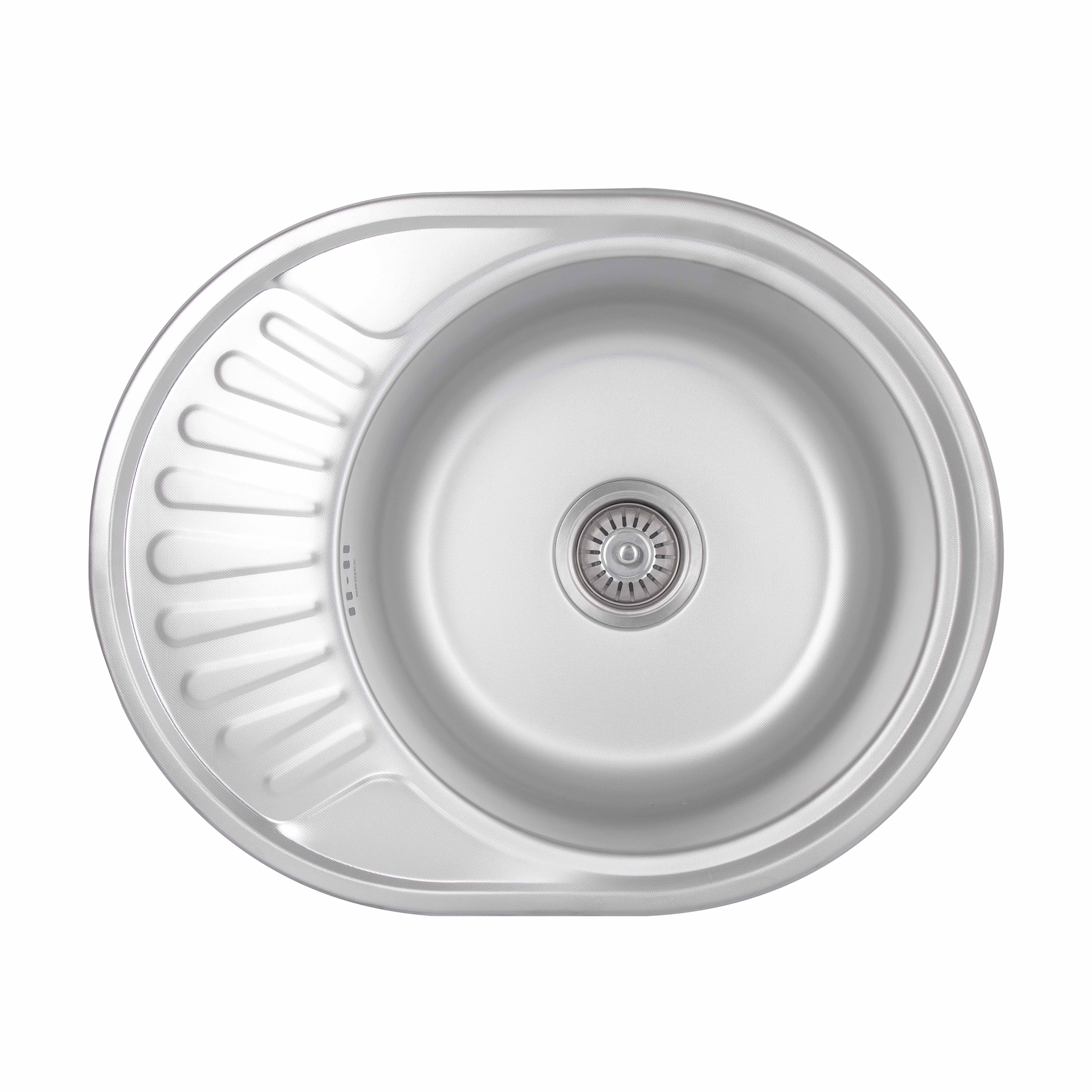Мойка для кухни Brinex 5745 Micro Decor 0,8мм (BRIN5745MDEC0)