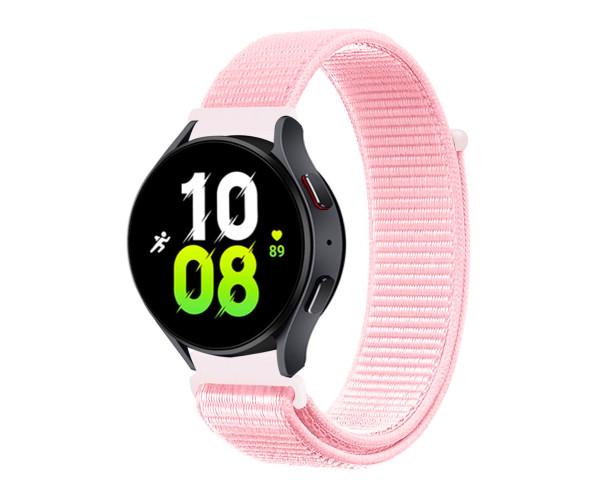Ремешок Nylon для Samsung/Amazfit/Huawei 20 мм Pink Ремешок Nylon для Samsung/Amazfit/Huawei 20 мм Pink