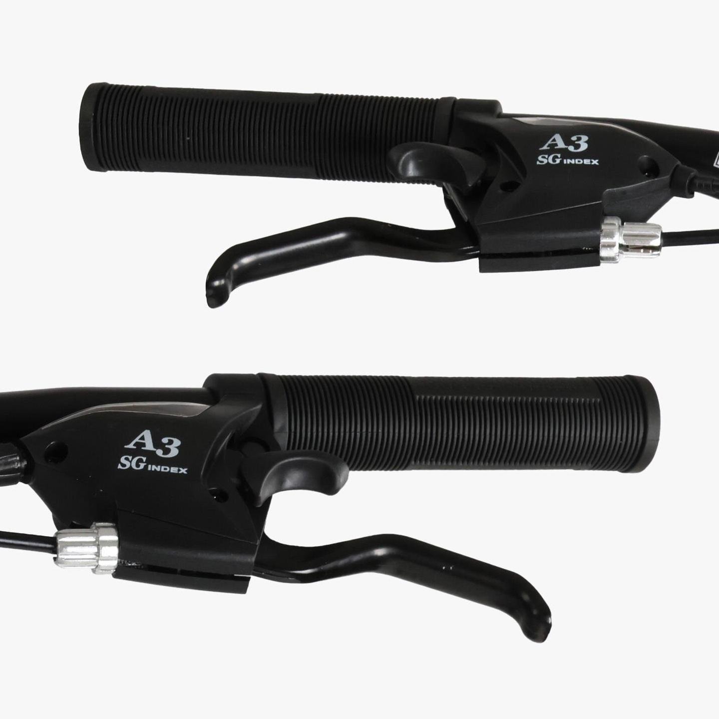 Велосипед горный Corso Nitro 29" оборудование Saiguan рама 21" Черно-красный - фото 4