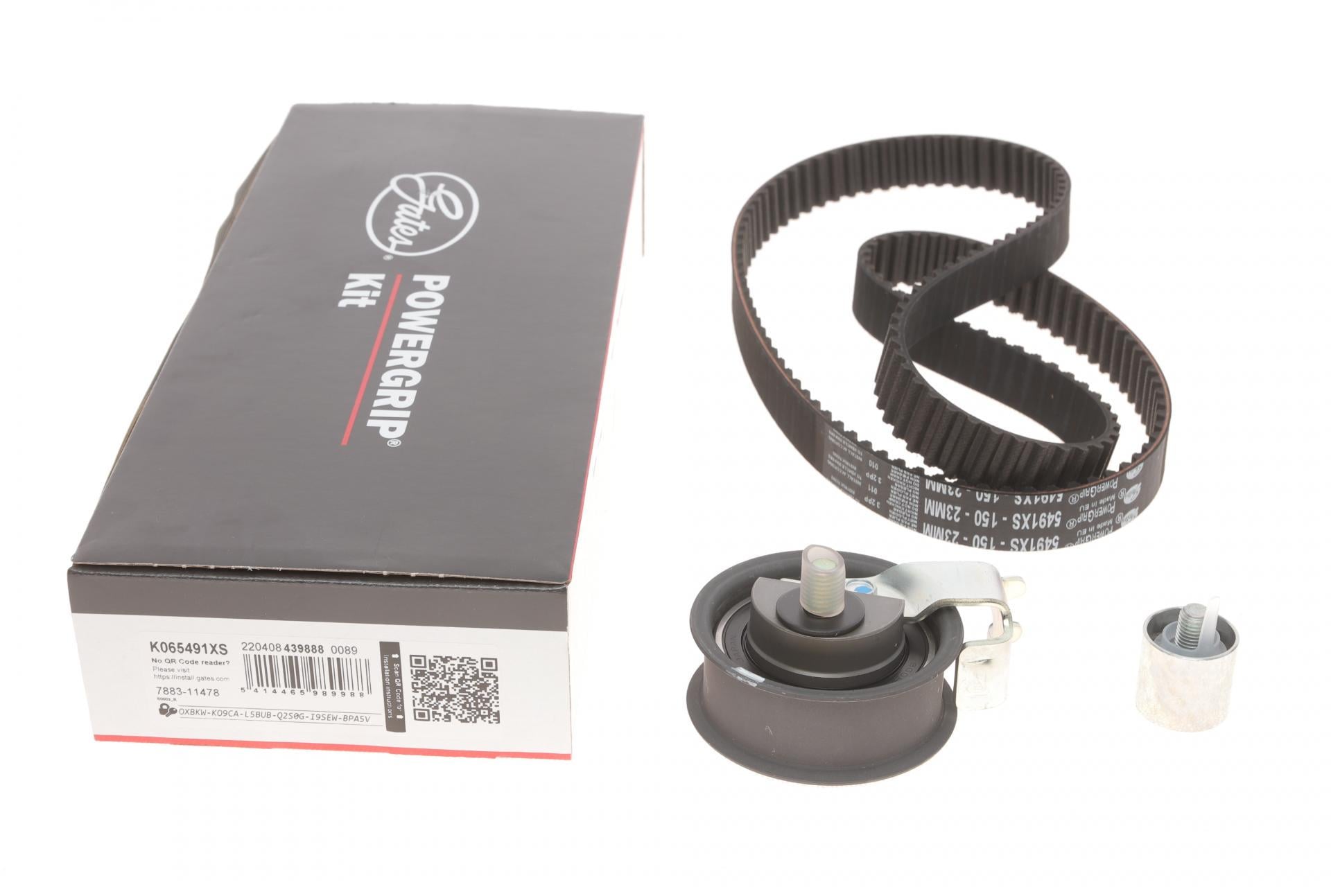 Комплект ГРМ Audi A3/A4/A6/TT/Skoda Octavia/VW Golf 1.8T 96-10 23x150z (K065491XS GATES)